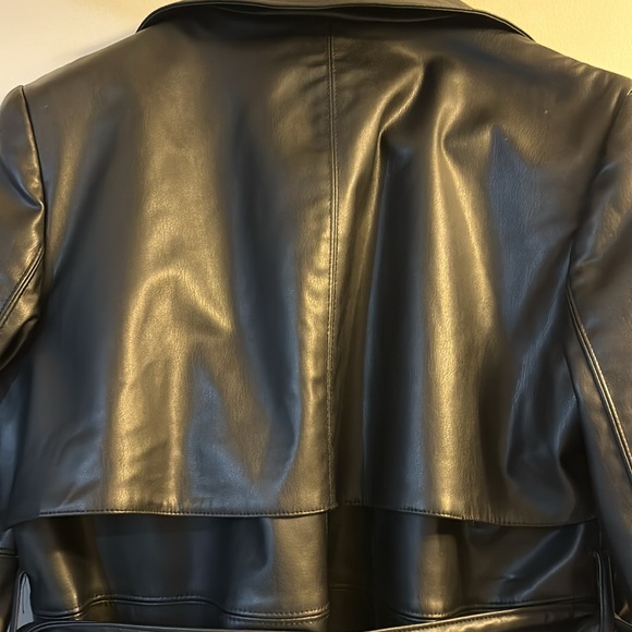 Zara faux leather coat - Picture 6 of 6